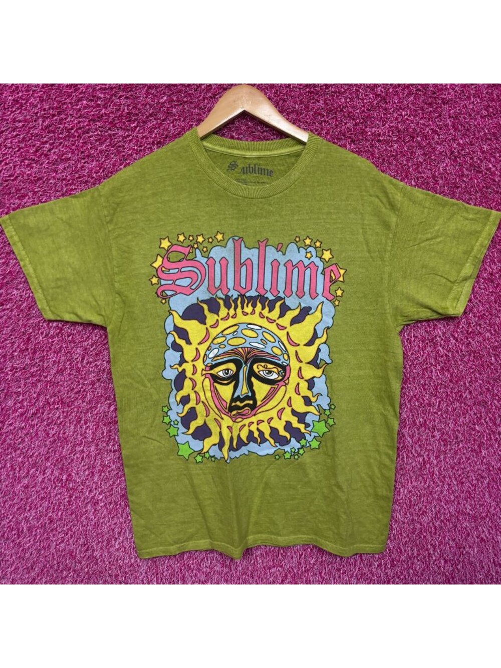 Sublime 40oz to Freedom Celestial Poster Ska Rock Tee M